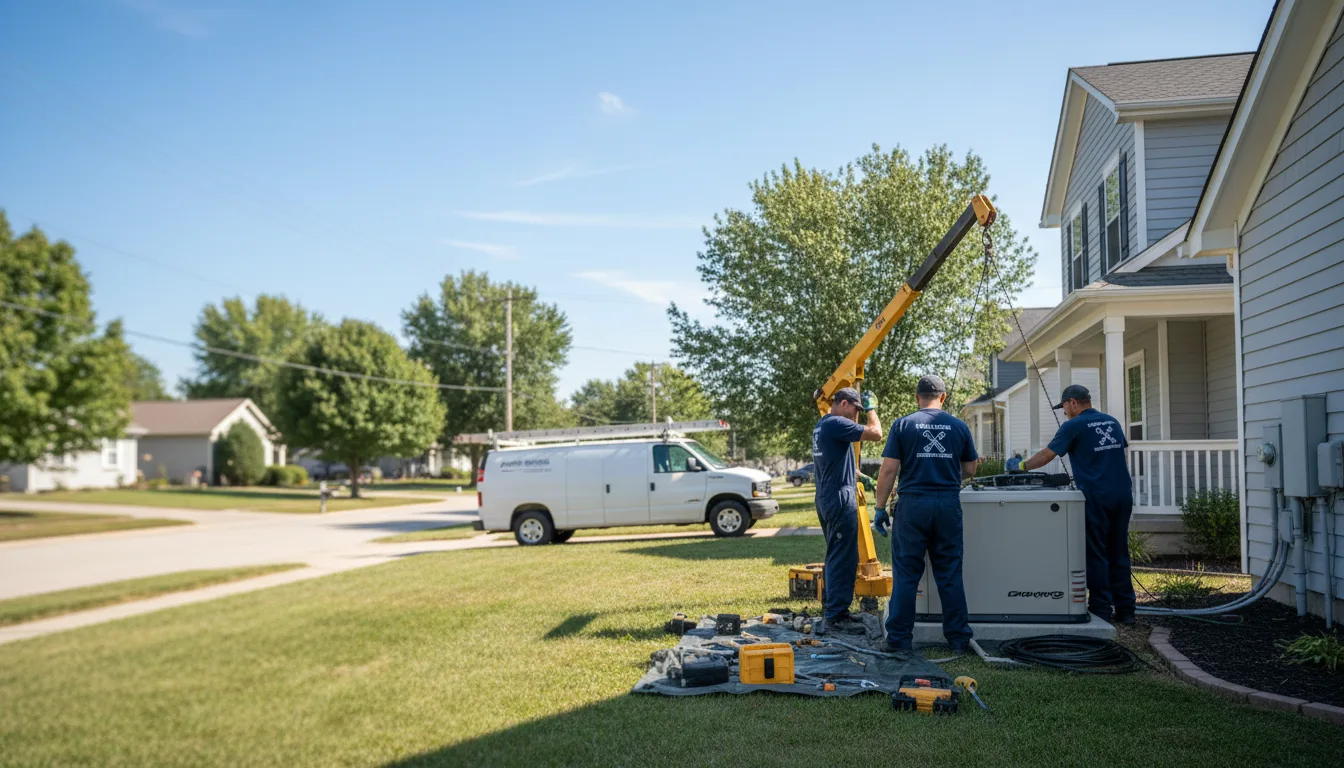 Generator Installation in Red Bud, IL near me